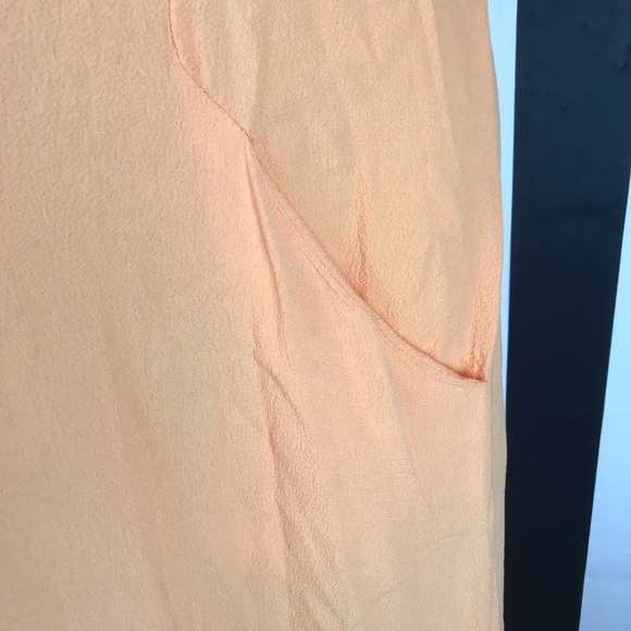 Beautiful Flynn Skye Orange Plunge Neckline Maxi Dress with pockets!✨🍊 - Picture 3 of 6